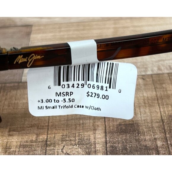 Maui Jim STG-BG H864-10 Cruzem Tortoise Sunglasses W/ HCL Bronze Lenses & Case - Picture 2 of 8